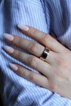 Bague Bandeau En 3 Ors Et Diamants 13 Bague Bandeau En 3 Ors Et Diamants -Castafiore Boutique 1949741CN02