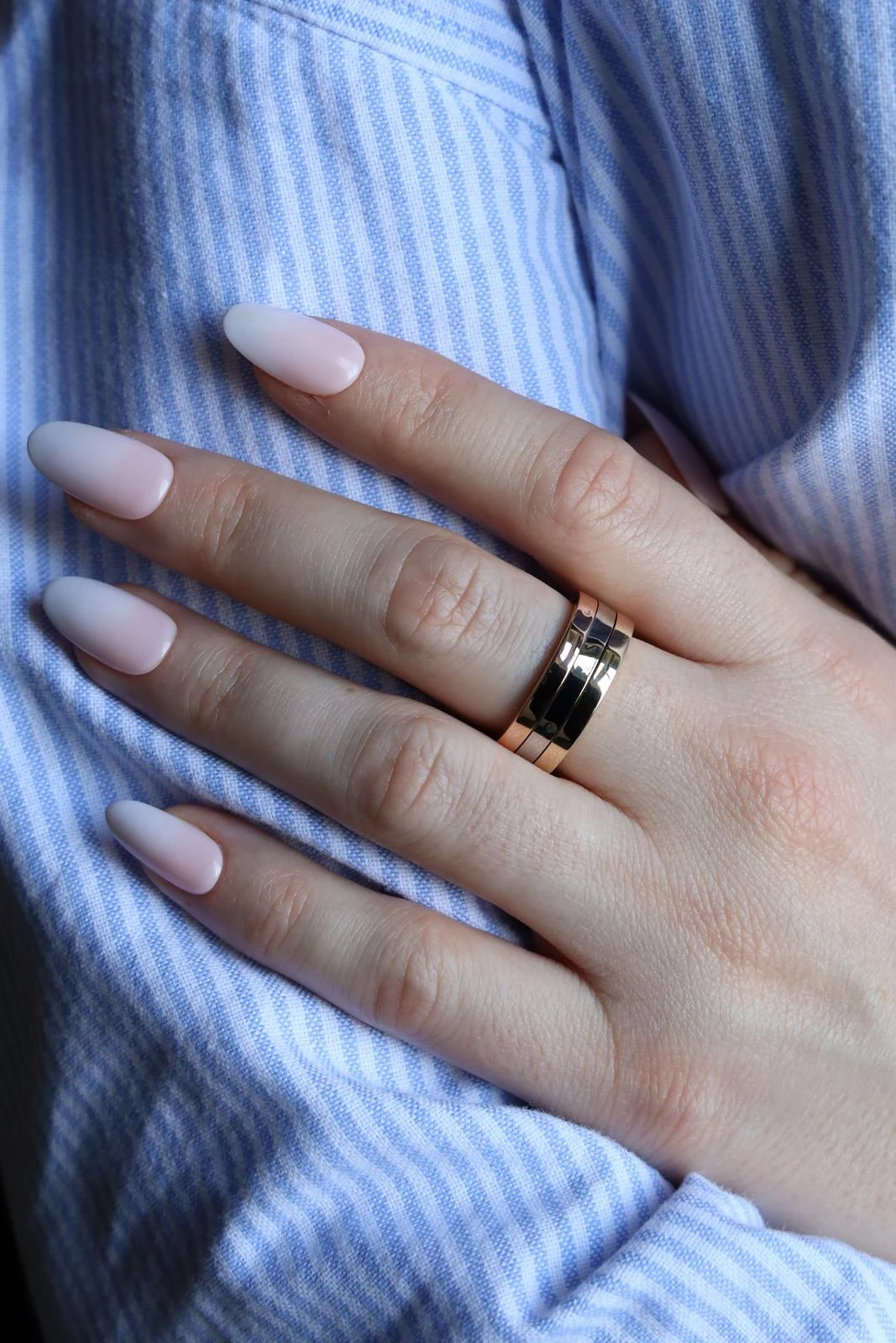 Bague Bandeau En 3 Ors Et Diamants 7 Bague Bandeau En 3 Ors Et Diamants – Image 7