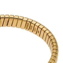 Bracelet Bulgari Maille Tubogas , Or Jaune Et Diamants -Castafiore Boutique 2673926CN06