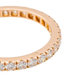 Bague Alliance Or Rose Diamant 13 Bague Alliance Or Rose Diamant -Castafiore Boutique 3794356RV07