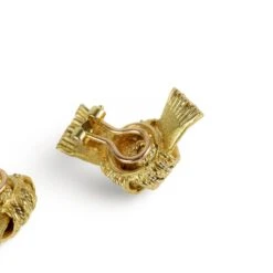 Boucles D'oreilles Clip HERMÈS "Nœud" En Or Jaune Et Or Blanc 11 Boucles D'oreilles Clip HERMÈS "Nœud" En Or Jaune Et Or Blanc -Castafiore Boutique 6V2A5095