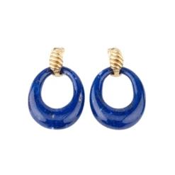 Boucles D'oreilles VAN CLEEF & ARPELS En Or Jaune, Lapis Lazuli, Corail Et Onyx 7 Boucles D'oreilles VAN CLEEF & ARPELS En Or Jaune, Lapis Lazuli, Corail Et Onyx -Castafiore Boutique IMB hR6g0D