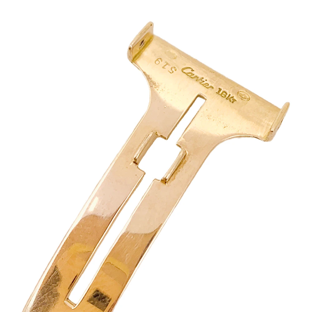 Miller Montre CARTIER "Tank Louis Cartier Extra Plate", Or Jaune Et Cuir 5 Miller Montre CARTIER "Tank Louis Cartier Extra Plate", Or Jaune Et Cuir – Image 5