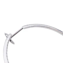 Miller Boucles D'oreilles Créoles MESSIKA "Eden" En Or Blanc Et Diamants -Castafiore Boutique Miller BO creoles Messika Eden or blanc diamants 5 33017