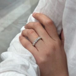 Alliance Américaine - Or Blanc & Diamants -Castafiore Boutique alliance americaine or blanc diamants 195893