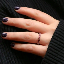 Alliance Américaine Or Blanc Rubis 1,9 Ct -Castafiore Boutique alliance americaine or blanc rubis 19 ct 330440