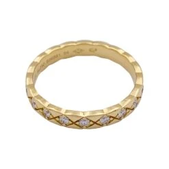 Miller Alliance CHANEL "Coco Crush" En Or Jaune Et Diamants -Castafiore Boutique alliance chanel coco crush en or jaune et diamants 632727