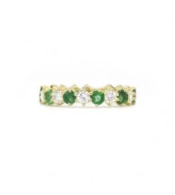 Alliance - Or. Diamants & émeraudes