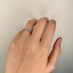 Alliance - Platine & Diamants -Castafiore Boutique alliance platine diamants 546202