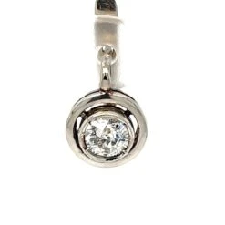 Boucles D'oreilles Clips En Or Avec Solitaire Et Diamants De Taille Ancienne -Castafiore Boutique antique old cut diamonds gold solitaire clip on earrings 561137