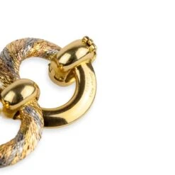 Bracelet Souple GEORGES LENFANT POUR CARTIER En Or Jaune, Or Blanc Et Or Rose -Castafiore Boutique avant premiere bracelet maillons georges lenfant pour cartier en or jaune or blanc et or rose 214226