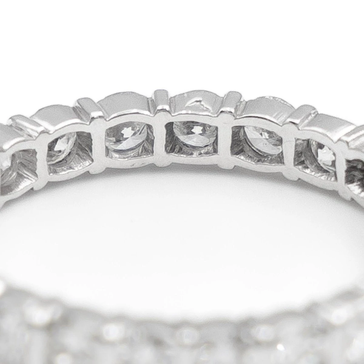 Bague Alliance Américaine Platine Diamant 5 Bague Alliance Américaine Platine Diamant – Image 5