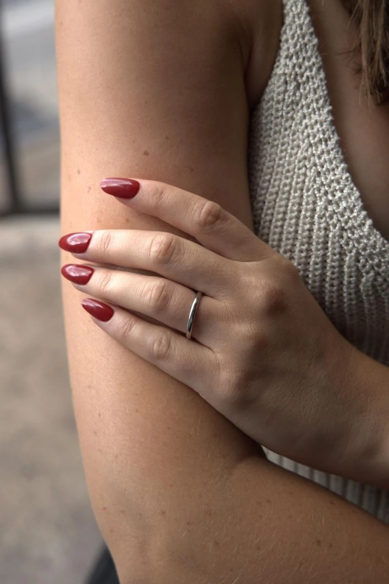 Bague Alliance BULGARI "Fedi" En Platine 2 Bague Alliance BULGARI "Fedi" En Platine – Image 2