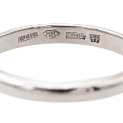 Bague Alliance BULGARI "Fedi" En Platine 9 Bague Alliance BULGARI "Fedi" En Platine -Castafiore Boutique bague alliance bulgari fedi en platine 783350