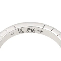 Bague Alliance CARTIER "Lanières" En Or Blanc 10 Bague Alliance CARTIER "Lanières" En Or Blanc -Castafiore Boutique bague alliance cartier lanieres en or blanc 485137