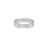 Bague Alliance CARTIER "Love" En Or Blanc -Castafiore Boutique bague alliance cartier love en or blanc 673332