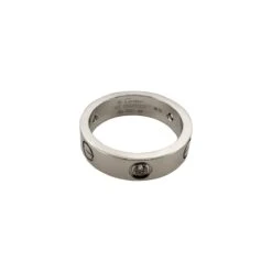 Bague CARTIER "Love" En Or Blanc Et 3 Diamants 6 Bague CARTIER "Love" En Or Blanc Et 3 Diamants -Castafiore Boutique bague alliance cartier love en or blanc et diamants 167075
