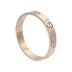 Miller Bague Alliance CARTIER "Love" En Or Rose