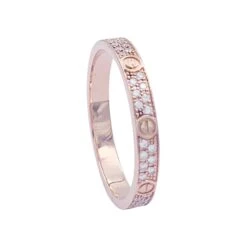 Miller Bague Alliance CARTIER "Love" En Or Rose Et Diamants 11 Miller Bague Alliance CARTIER "Love" En Or Rose Et Diamants -Castafiore Boutique bague alliance cartier love en or rose et diamants 360046