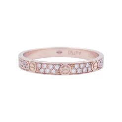 Miller Bague Alliance CARTIER "Love" En Or Rose Et Diamants 10 Miller Bague Alliance CARTIER "Love" En Or Rose Et Diamants -Castafiore Boutique bague alliance cartier love en or rose et diamants 823355