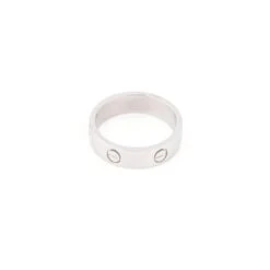 Bague Alliance CARTIER "Love" En Platine