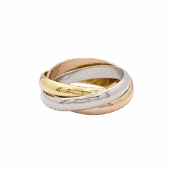 Miller Bague Alliance CARTIER "Trinity Classique" En Or Rose, Or Jaune Et Or Blanc -Castafiore Boutique bague alliance cartier trinity classique en or rose or jaune et or blanc 917389