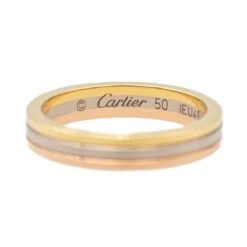 Bague Alliance CARTIER "Trinity" En Or Blanc, Or Rose Et Or Blanc -Castafiore Boutique bague alliance cartier trinity en or blanc or rose et or blanc 999151