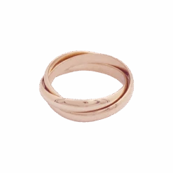 Miller Bague Alliance CARTIER "Trinity" En Or Rose 9 Miller Bague Alliance CARTIER "Trinity" En Or Rose -Castafiore Boutique bague alliance cartier trinity en or rose 668369