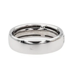 Bague Alliance En Or Blanc Et Diamant -Castafiore Boutique bague alliance en or blanc et diamant 180627