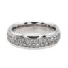 Bague Alliance En Or Blanc Et Diamant -Castafiore Boutique bague alliance en or blanc et diamant 706823
