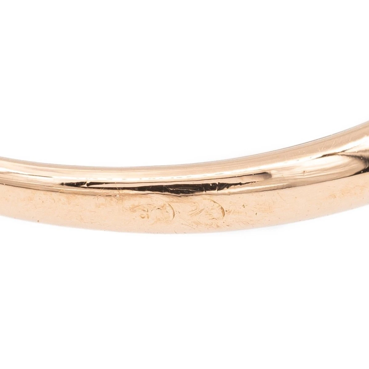 Bague Alliance En Or Blanc, Or Rose Et Diamants 5 Bague Alliance En Or Blanc, Or Rose Et Diamants – Image 5