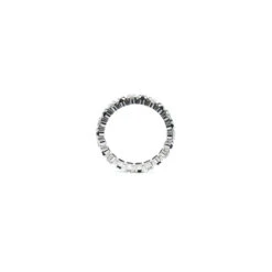 Bague Alliance En Or Blanc, Saphirs Et Diamants -Castafiore Boutique bague alliance en or blanc saphirs et diamants 553905