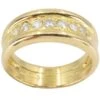 Bague Alliance En Or Jaune Et Diamant -Castafiore Boutique bague alliance en or jaune et diamant 803390