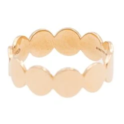 Bague Alliance GINETTE NY "Mini Ever Eternity Band" En Or Rose -Castafiore Boutique bague alliance ginette ny mini ever eternity band en or rose 184076