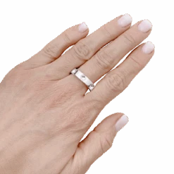 Miller Bague Alliance LOUIS VUITTON "Empreinte"en Or Blanc -Castafiore Boutique bague alliance louis vuitton empreinteen or blanc 245114