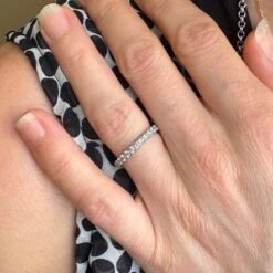 Bague Alliance MAUBOUSSIN "Passion & Fashion" En Or Blanc Et Diamants -Castafiore Boutique bague alliance mauboussin passion fashion en or blanc et diamants 3319776