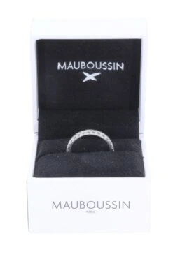 Bague Alliance MAUBOUSSIN "Passion & Fashion" En Or Blanc Et Diamants -Castafiore Boutique bague alliance mauboussin passion fashion en or blanc et diamants 9129815