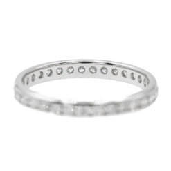 Bague Alliance Or Blanc Et Diamant -Castafiore Boutique bague alliance or blanc et diamant 670958