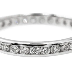 Bague Alliance Or Blanc Et Diamant -Castafiore Boutique bague alliance or blanc et diamant 970359