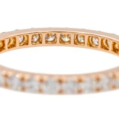 Bague Alliance Or Rose Diamant 9 Bague Alliance Or Rose Diamant -Castafiore Boutique bague alliance or rose diamant 771031