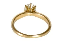 Bague Alliance Solitaire En Or 18 Carats Ornée D’1 Diamant 1ct 18 Bague Alliance Solitaire En Or 18 Carats Ornée D’1 Diamant 1ct -Castafiore Boutique bague alliance solitaire en or 18 carats ornee d1 diamant 1ct 465028