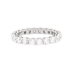 Miller Bague Alliance TIFFANY & CO. "Forever" En Platine Et Diamants -Castafiore Boutique bague alliance tiffany co forever en platine et diamants 270130