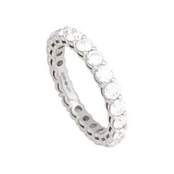 Miller Bague Alliance TIFFANY & CO. "Forever" En Platine Et Diamants -Castafiore Boutique bague alliance tiffany co forever en platine et diamants 777834