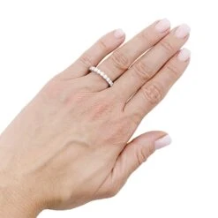 Miller Bague Alliance TIFFANY & CO. "Forever" En Platine Et Diamants -Castafiore Boutique bague alliance tiffany co forever en platine et diamants 886904