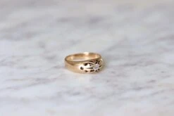 Bague Ancienne Jonc Or Rose Et Diamant 12 Bague Ancienne Jonc Or Rose Et Diamant -Castafiore Boutique bague ancienne jonc or rose et diamant 639948