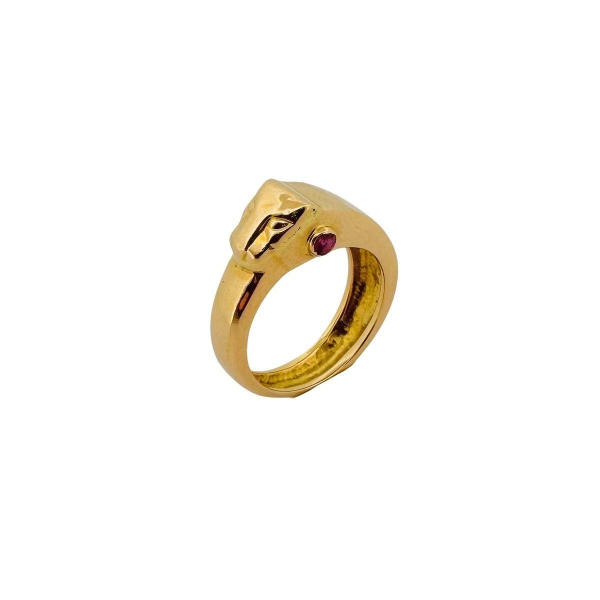 Bague "Animal" En Or Jaune Et Rubis 3 Bague "Animal" En Or Jaune Et Rubis – Image 3