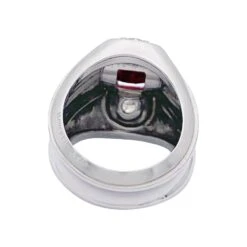 Miller Bague Art Déco BOUCHERON En Platine, Rubis, Diamants. -Castafiore Boutique bague art deco boucheron en platine rubis diamants 353645