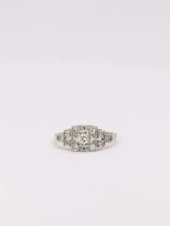 Bague Art Déco Diamants