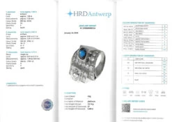 Bague Art Déco En Platine, Diamants Et Saphir -Castafiore Boutique bague art deco en platine diamants et saphir 101242