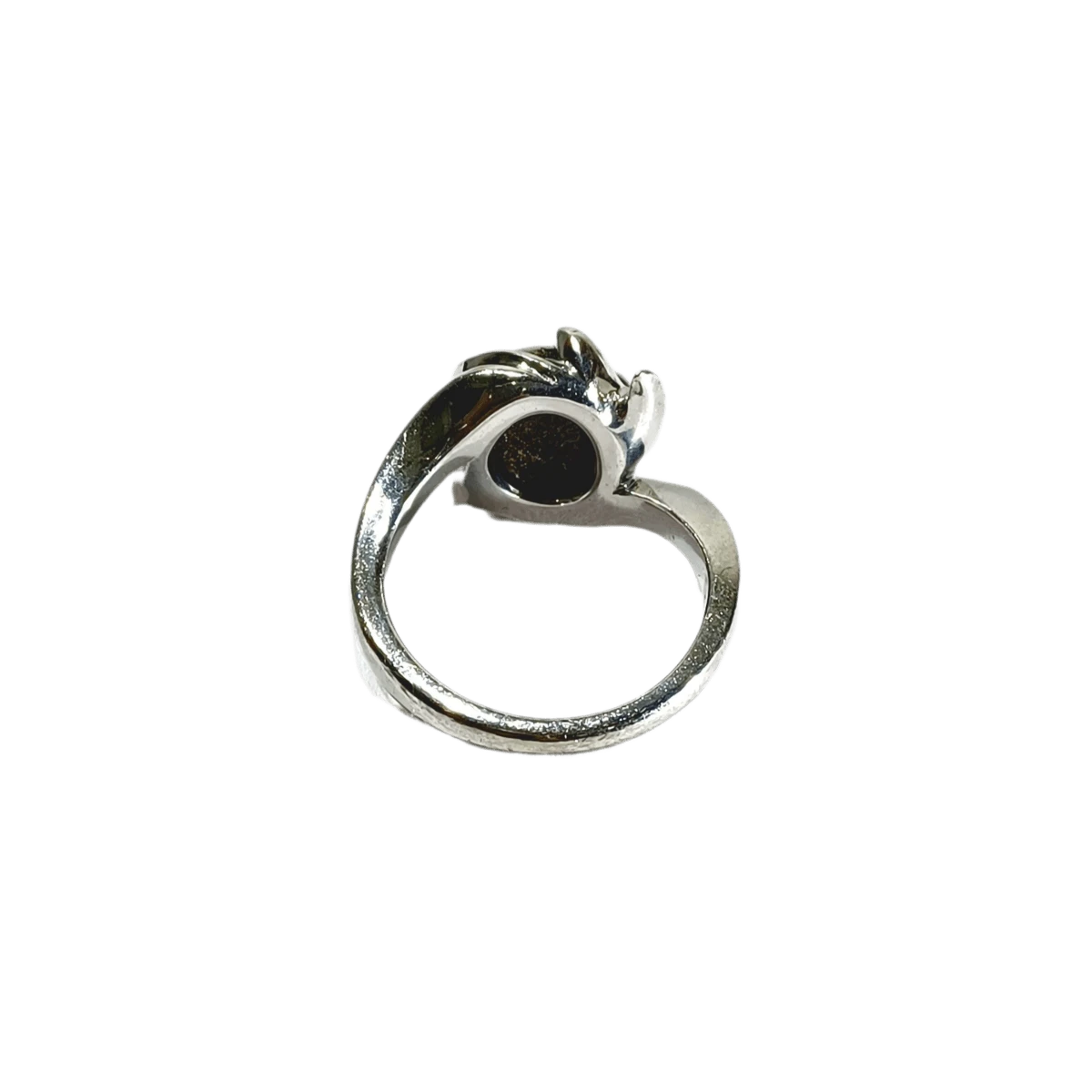 Bague Art Nouveau En Or Blanc Et Opale 5 Bague Art Nouveau En Or Blanc Et Opale – Image 5